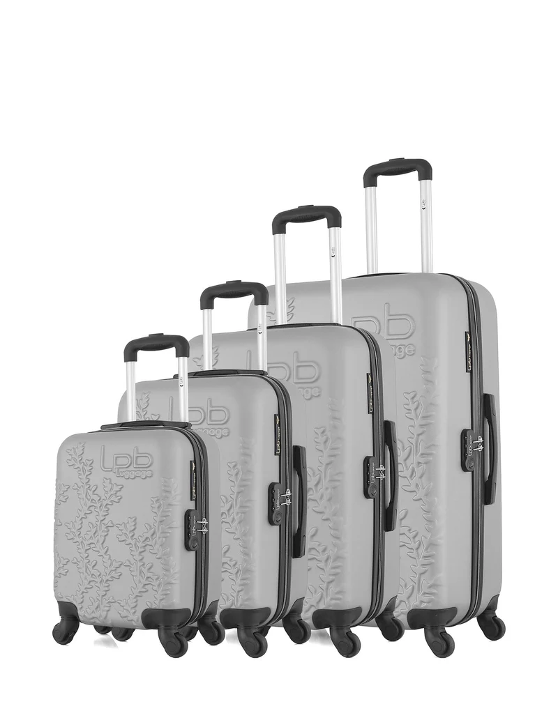 LPB LUGGAGE - 4er-Set: Hartschalenkoffer NAÏS-M