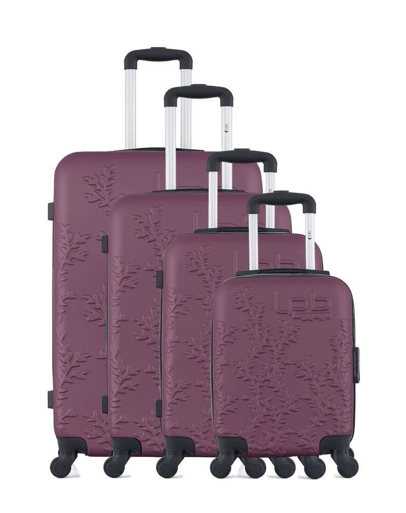 LPB LUGGAGE - 4er-Set: Hartschalenkoffer NAÏS-M