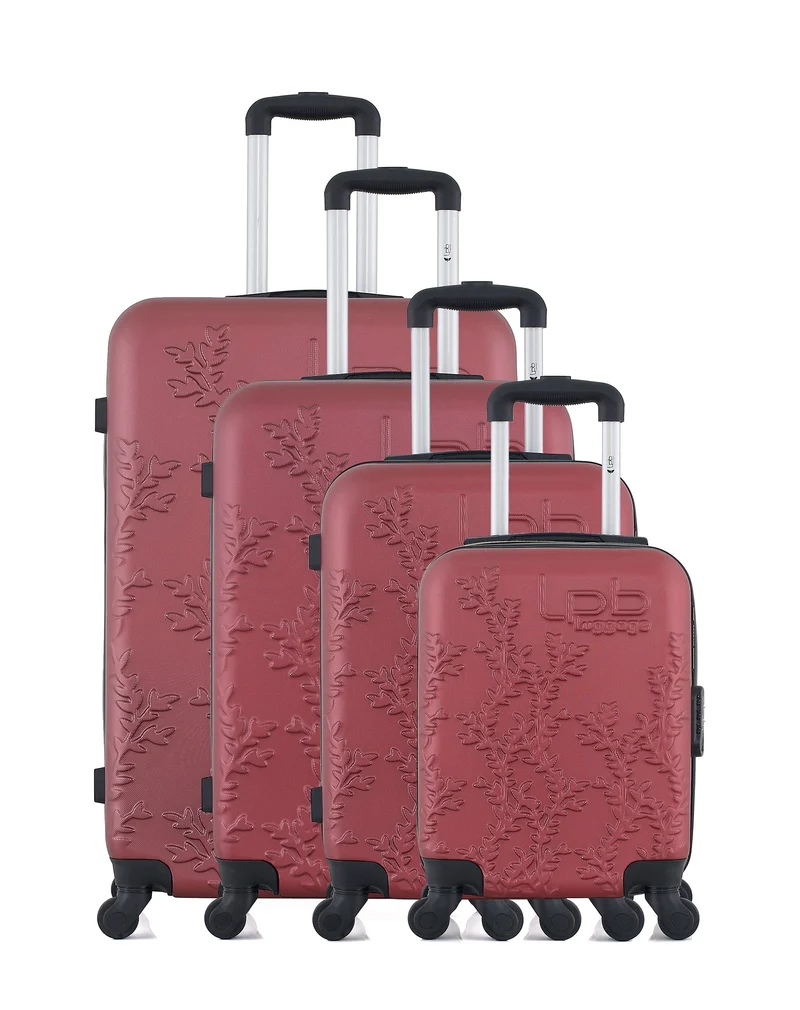 LPB LUGGAGE - 4er-Set: Hartschalenkoffer NAÏS-M