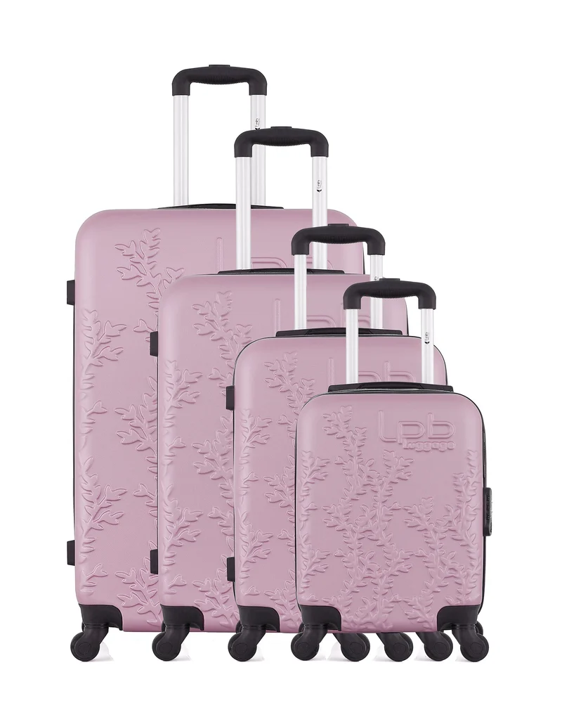 LPB LUGGAGE - 4er-Set: Hartschalenkoffer NAÏS-M