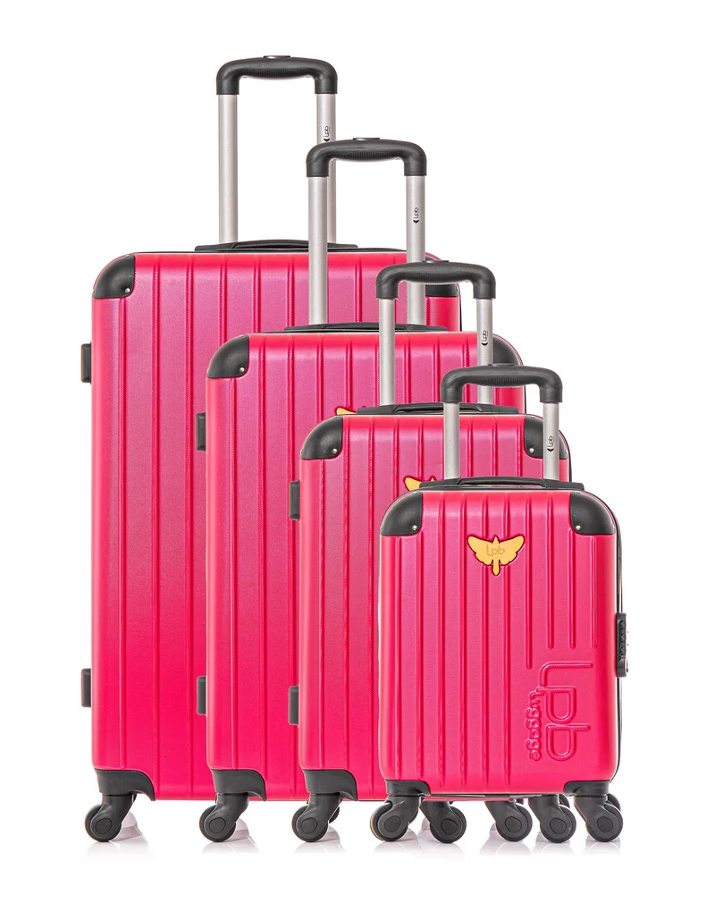 LPB LUGGAGE - 4er-Set: Hartschalenkoffer MARIANNE-M