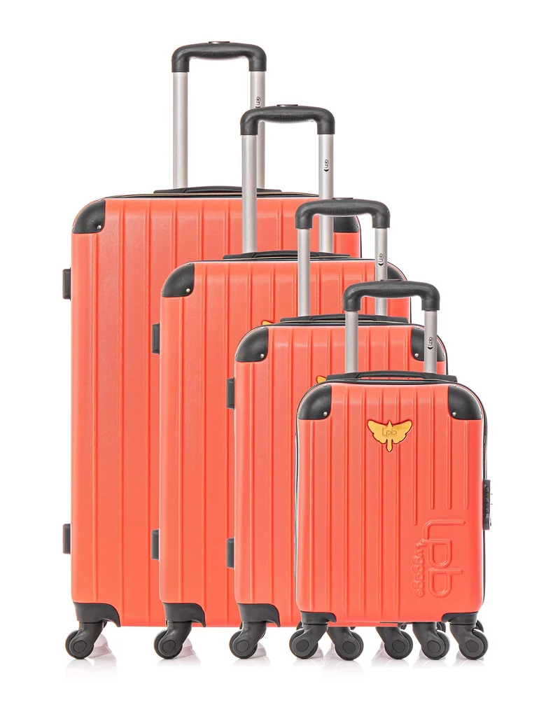 LPB LUGGAGE - 4er-Set: Hartschalenkoffer MARIANNE-M
