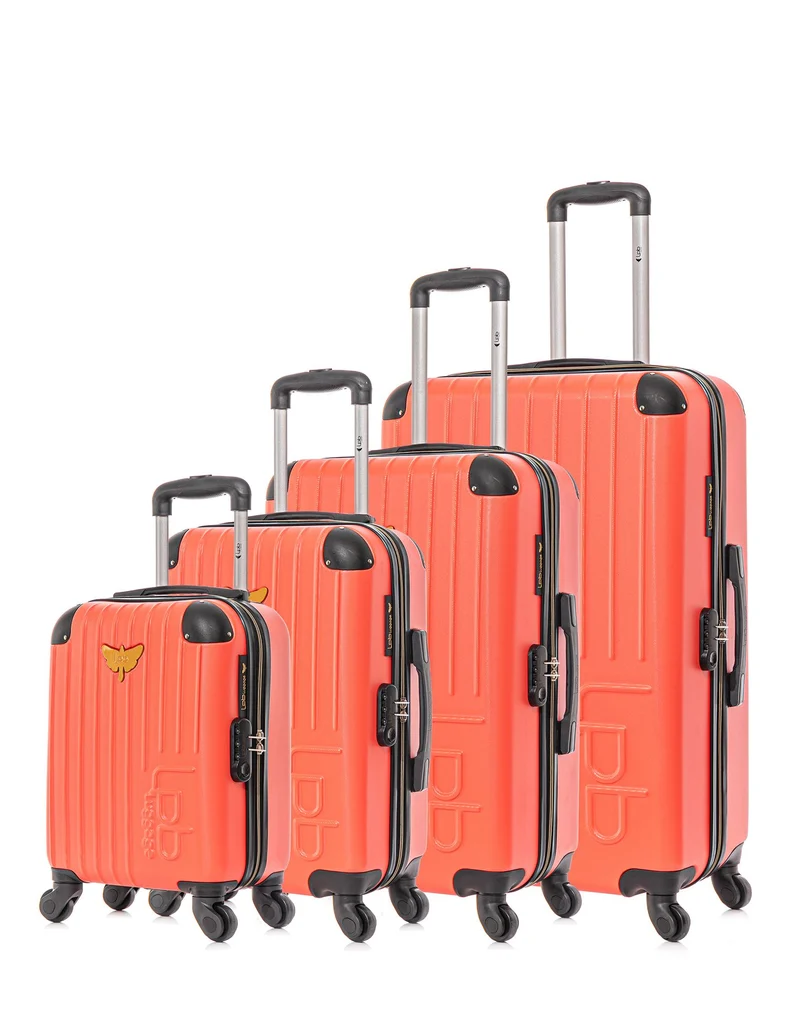 LPB LUGGAGE - 4er-Set: Hartschalenkoffer MARIANNE-M