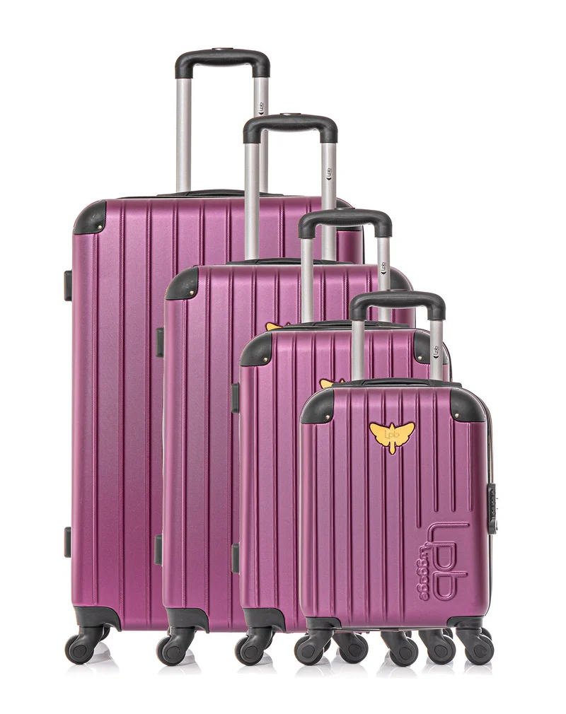 LPB LUGGAGE - 4er-Set: Hartschalenkoffer MARIANNE-M