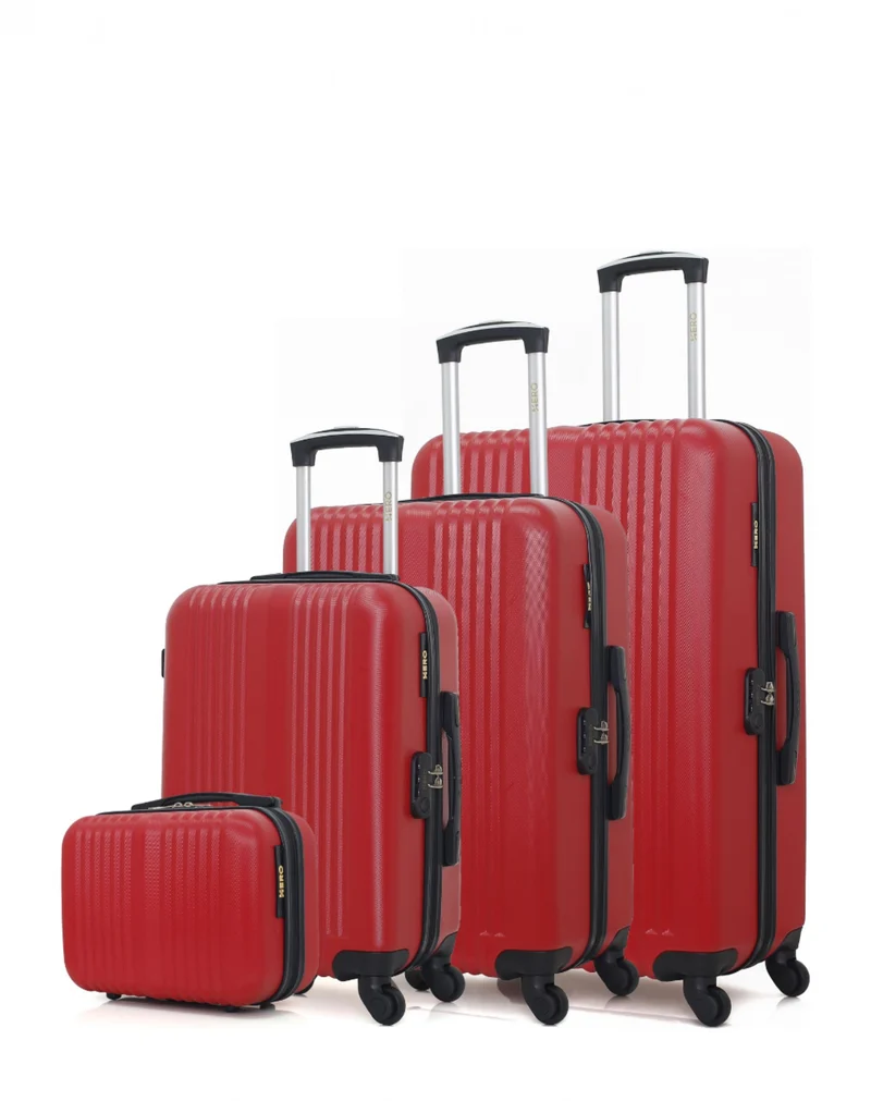 HERO – 4er-Set: Hartschalenkoffer LIPARI C