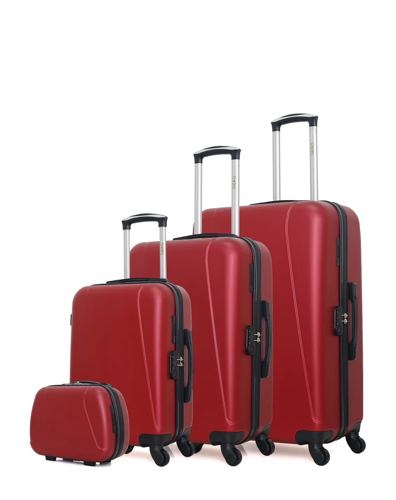 HERO – 4er-Set: Hartschalenkoffer LANZAROTE C