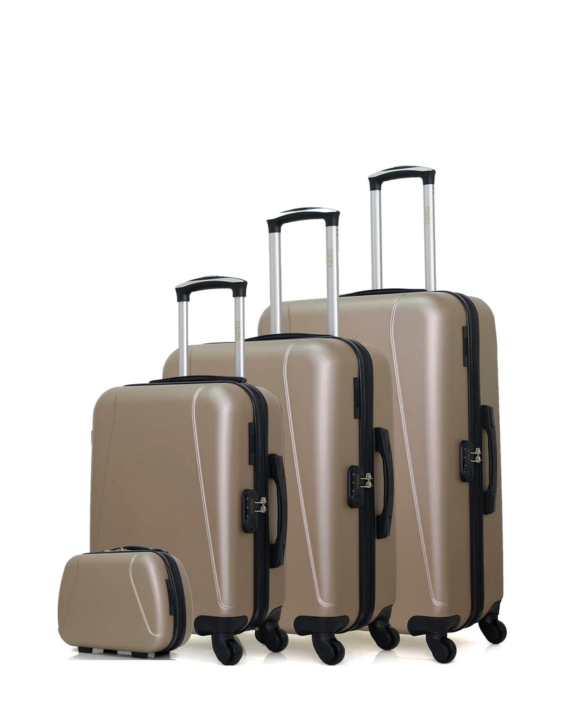 HERO – 4er-Set: Hartschalenkoffer LANZAROTE C