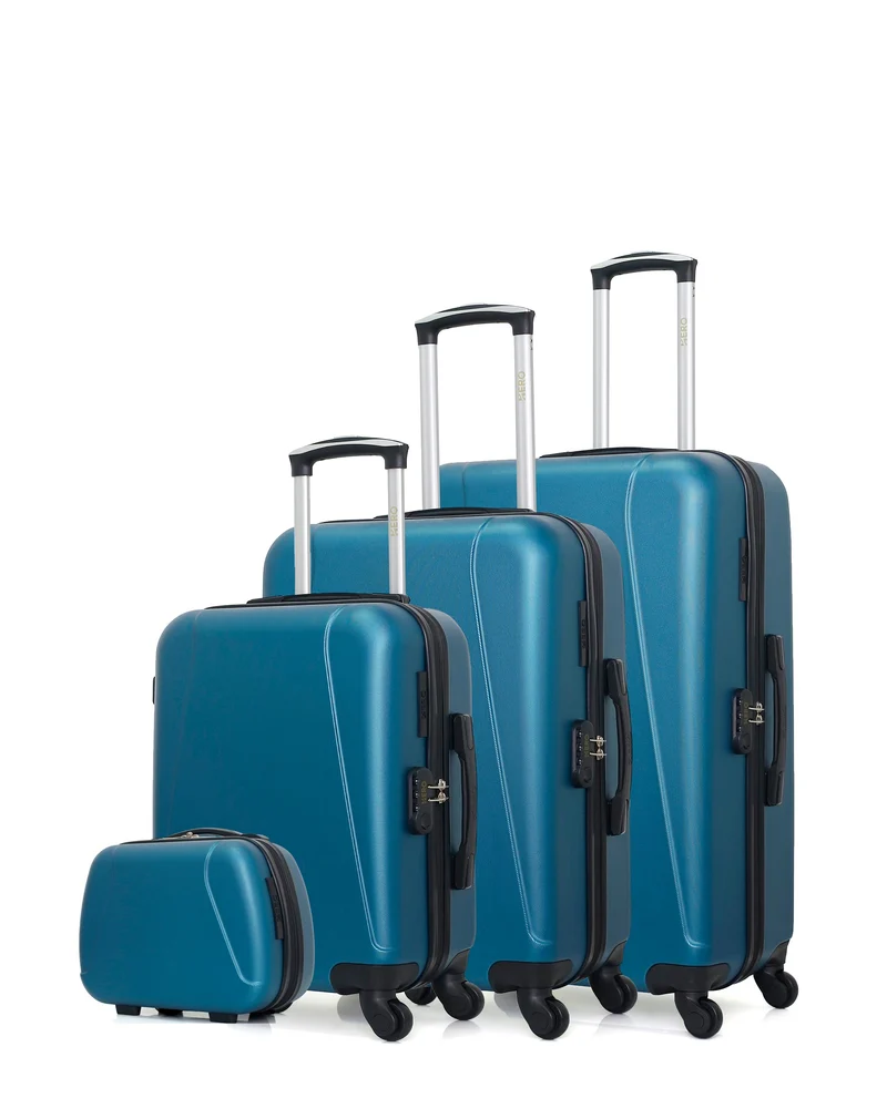 HERO – 4er-Set: Hartschalenkoffer LANZAROTE C