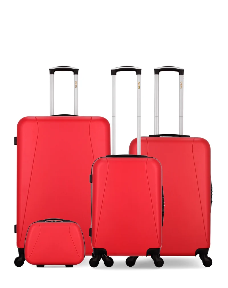 HERO – 4er-Set: Hartschalenkoffer LANZAROTE C