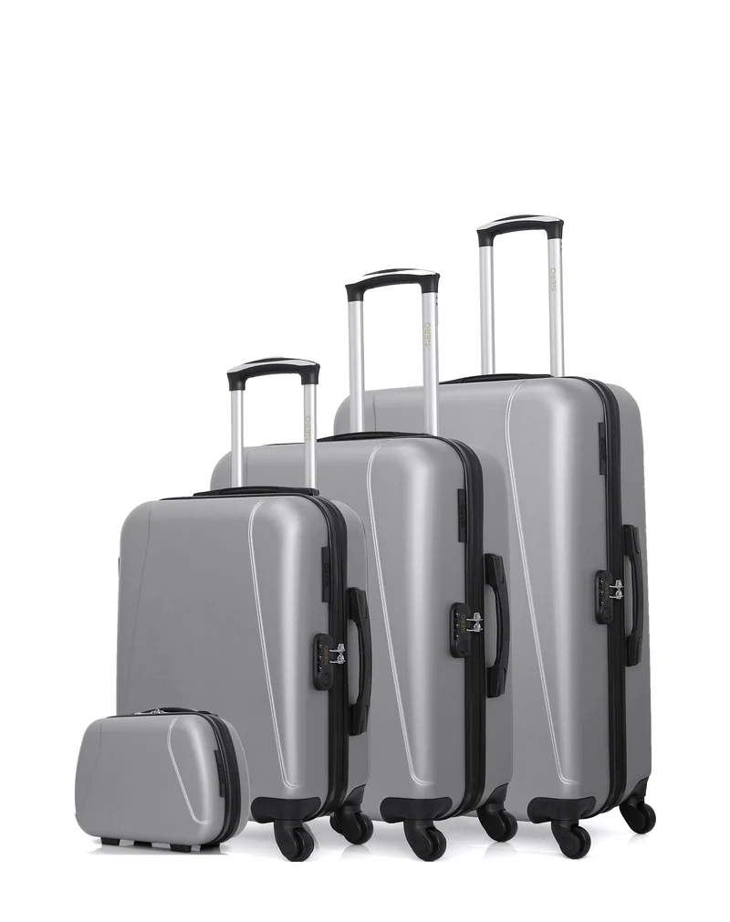 HERO – 4er-Set: Hartschalenkoffer LANZAROTE C
