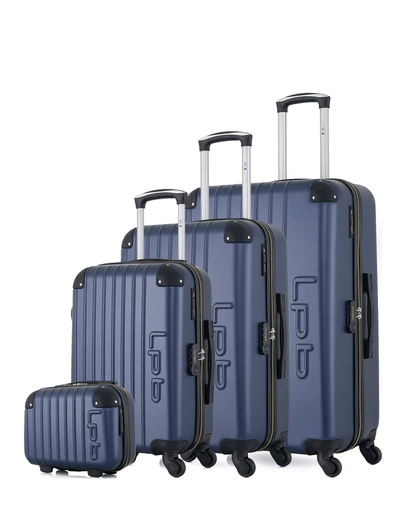 LPB LUGGAGE - 4er-Set: Hartschalenkoffer HAMBOURG-C