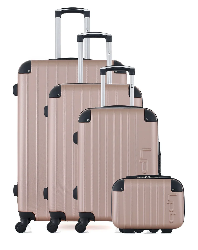 LPB LUGGAGE - 4er-Set: Hartschalenkoffer HAMBOURG-C