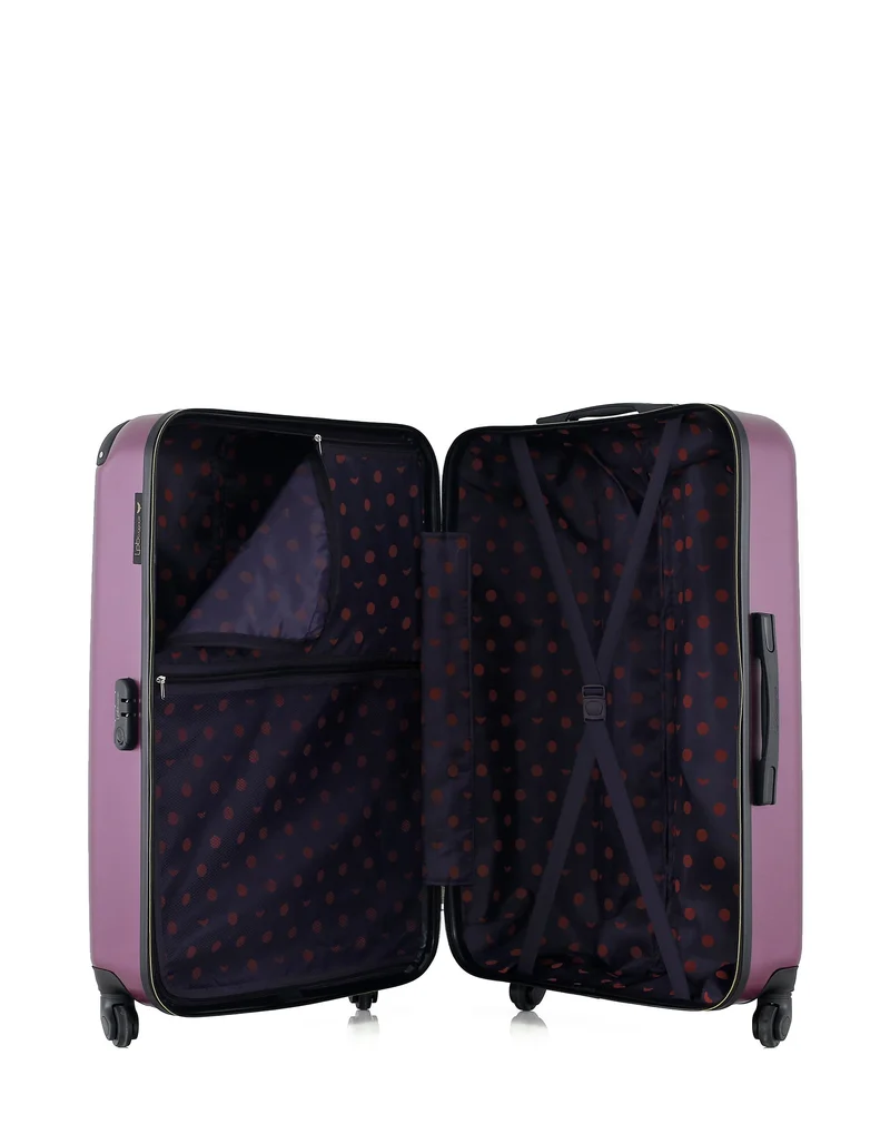 LPB LUGGAGE - 4er-Set: Hartschalenkoffer HAMBOURG-C