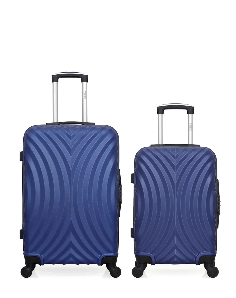 HERO – 2er-Pack: Mittelgroßer Koffer und Handgepäck LAGOS