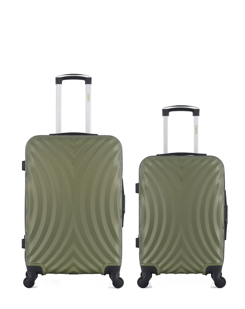 HERO – 2er-Pack: Mittelgroßer Koffer und Handgepäck LAGOS