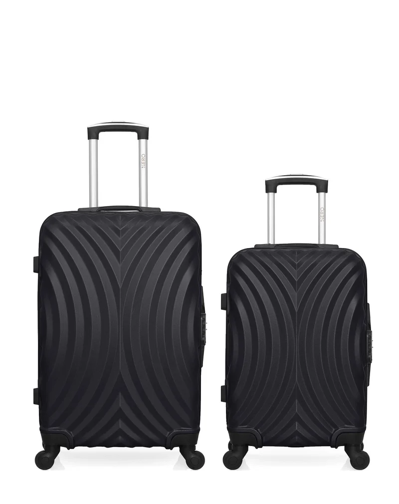 HERO – 2er-Pack: Mittelgroßer Koffer und Handgepäck LAGOS