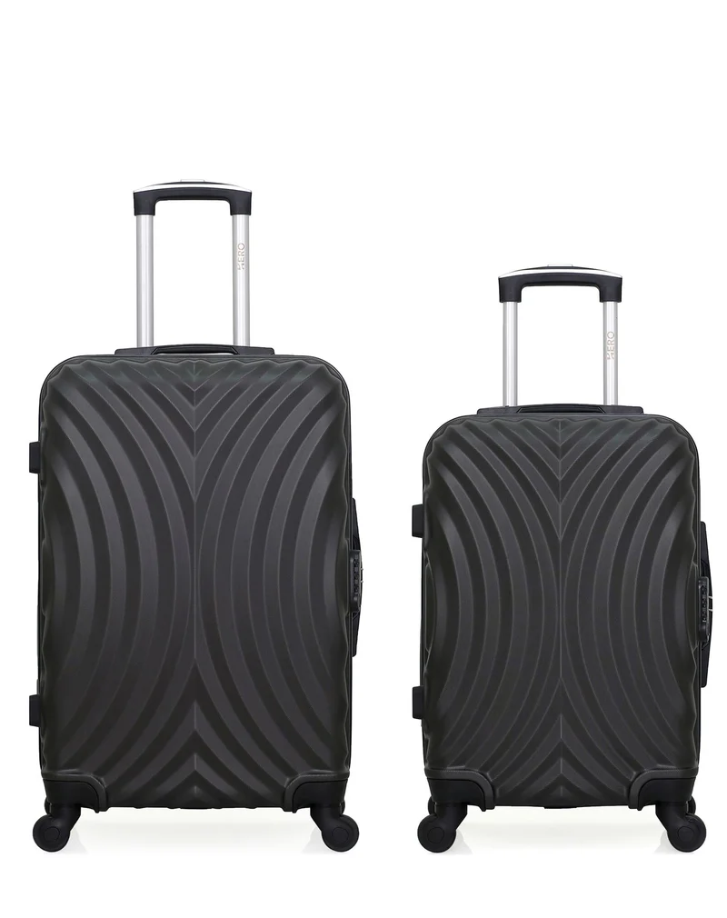HERO – 2er-Pack: Mittelgroßer Koffer und Handgepäck LAGOS
