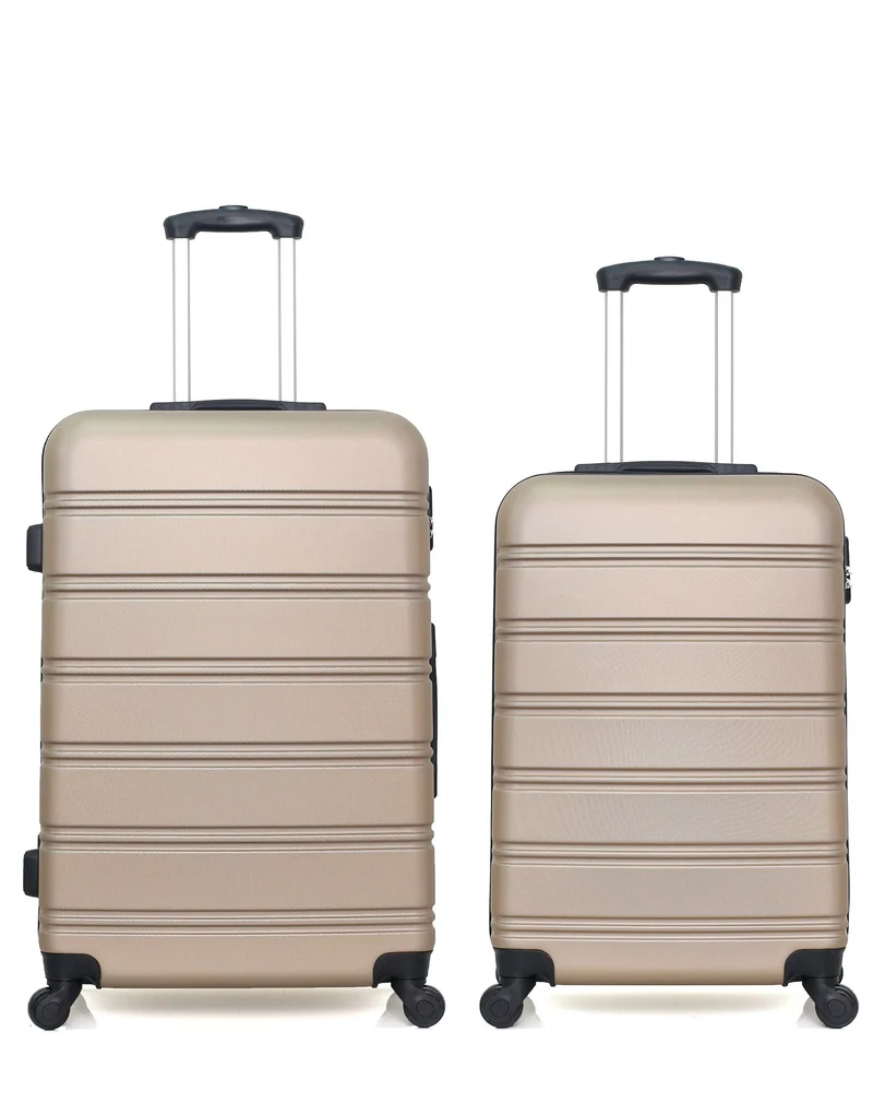 HERO – 2er-Pack: Großer Koffer und mittelgroßer Koffer RENOSO