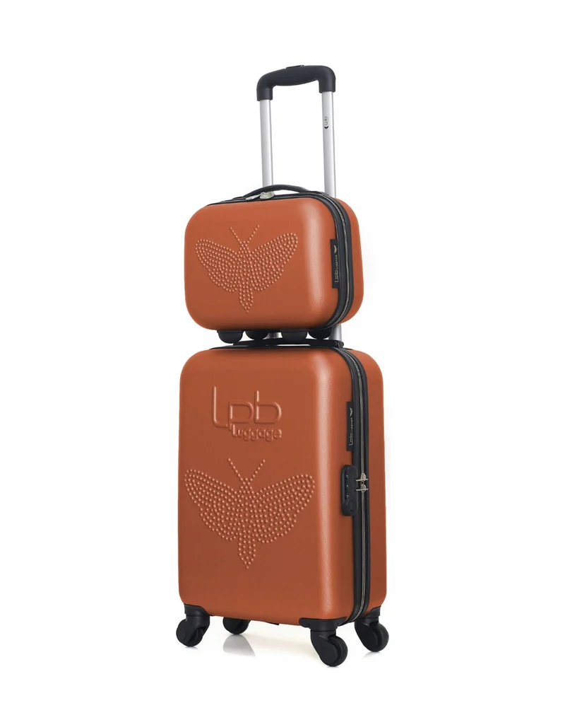 LPB LUGGAGE - 2er-Set: Hartschalenkoffer FRANCETTE-H