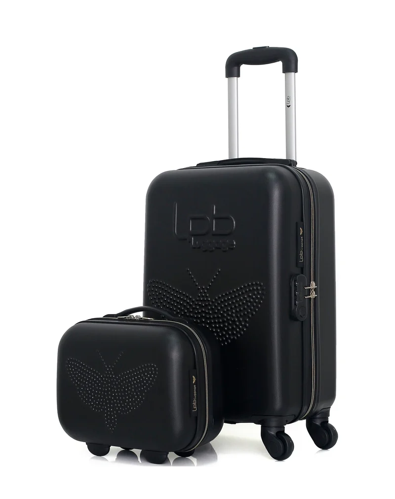 LPB LUGGAGE - 2er-Set: Hartschalenkoffer FRANCETTE-H