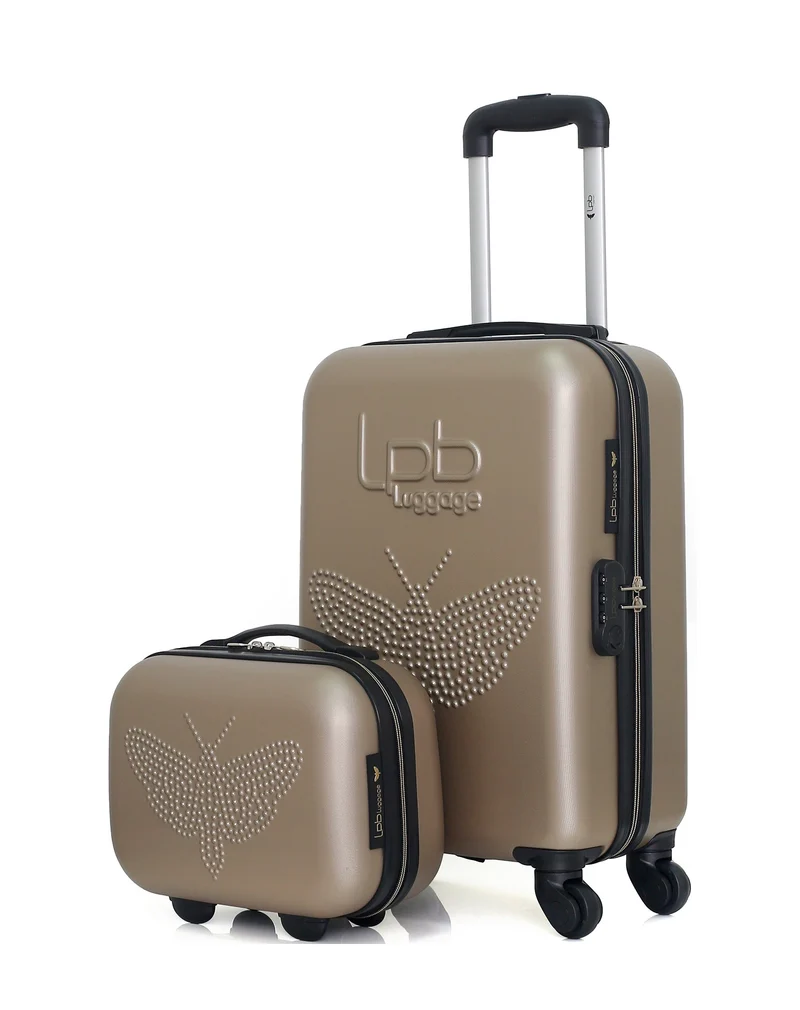 LPB LUGGAGE - 2er-Set: Hartschalenkoffer FRANCETTE-H