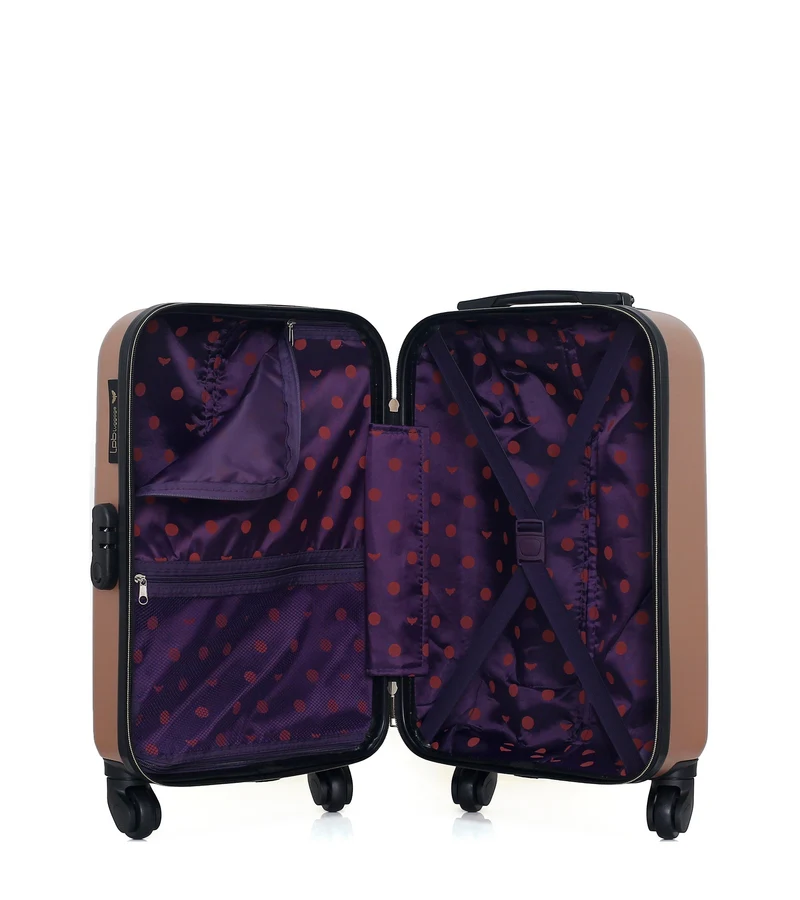 LPB LUGGAGE - 2er-Set: Hartschalenkoffer FRANCETTE-H