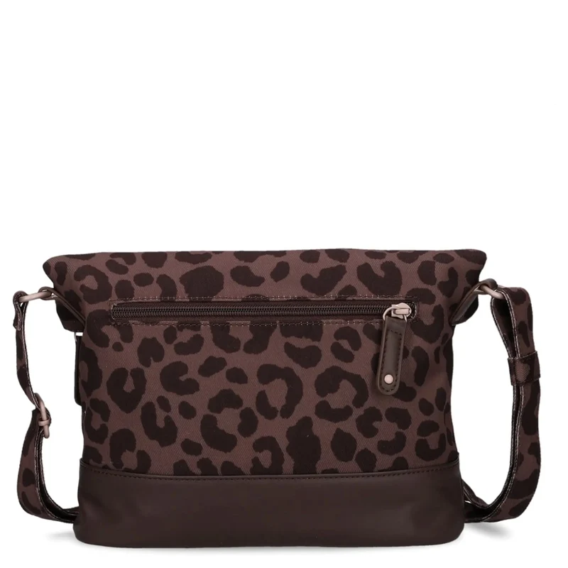 zwei Olli OT6 - Schultertasche 20/29 cm (leo-brown)