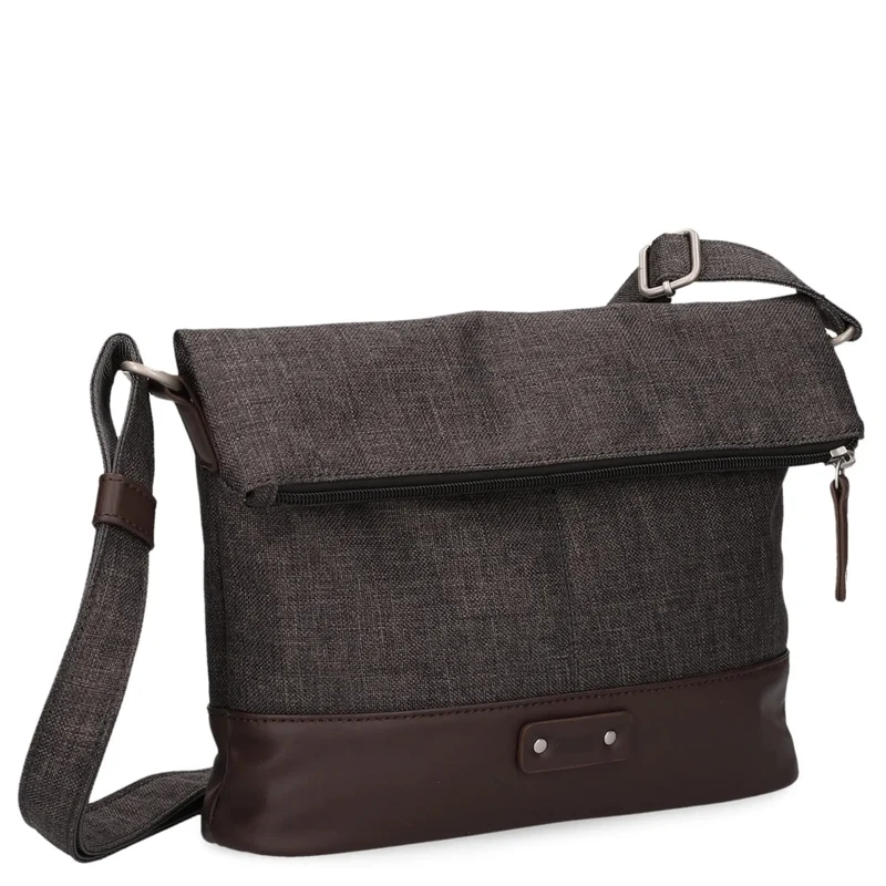 zwei Olli OT6 - Schultertasche 20/29 cm (espresso)
