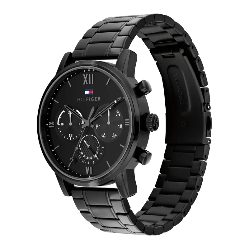 Tommy Hilfiger herren Uhr Schwarz TH1791879