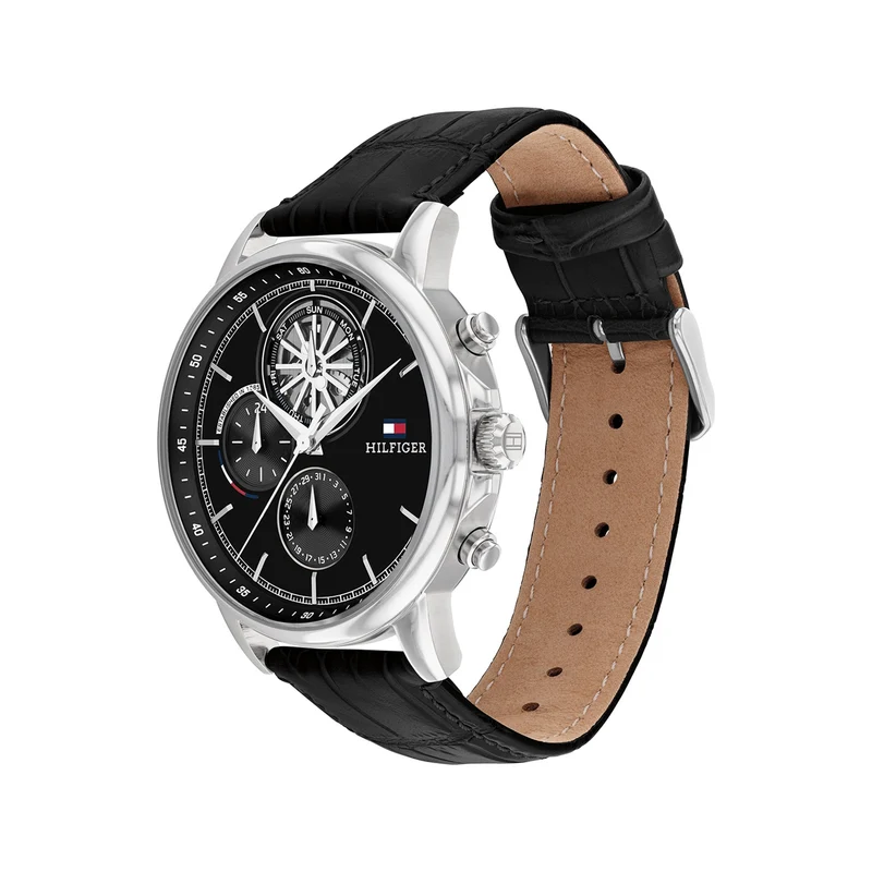 Tommy Hilfiger herren Uhr Schwarz TH1710605