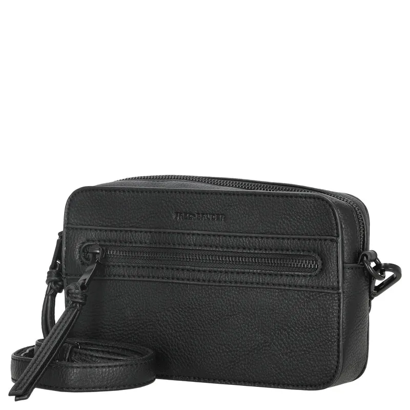 FREDsBRUDER Deep Dark - Umhängetasche 22 cm (black/black)