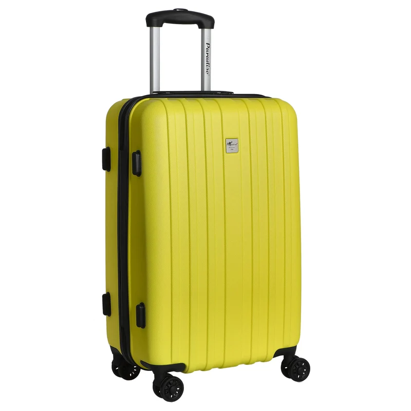 CHECK.IN Aurora - 4-Rollen-Trolley 67 cm (zitronengelb)