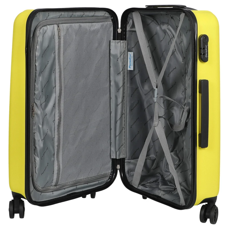 CHECK.IN Aurora - 4-Rollen-Trolley 67 cm (zitronengelb)