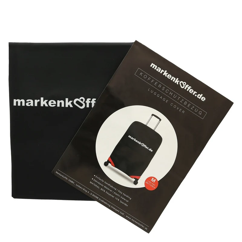 Markenkoffer.de Zubehör Kofferschutzhülle (black, M)