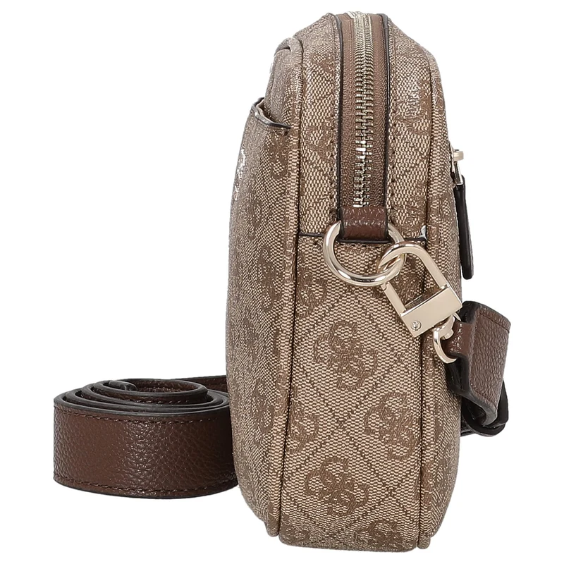 Guess Vikky II - Umhängetasche 20 cm (latte logo/brown)