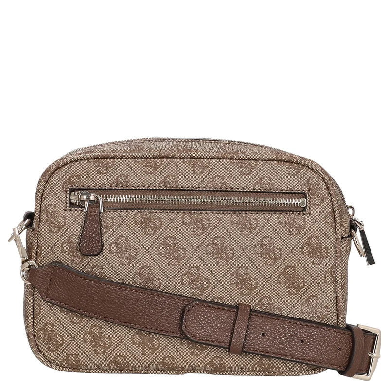 Guess Vikky II - Umhängetasche 20 cm (latte logo/brown)