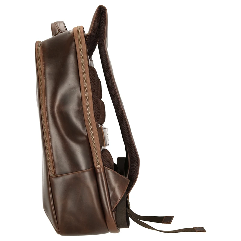 Buckle & Seam Leon - Rucksack 15" 41 cm (brown/dots)