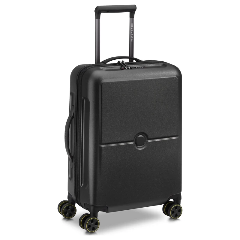 Delsey Paris Turenne 2.0 - 4-Rollen-Kabinentrolley Slim 55 cm (schwarz)