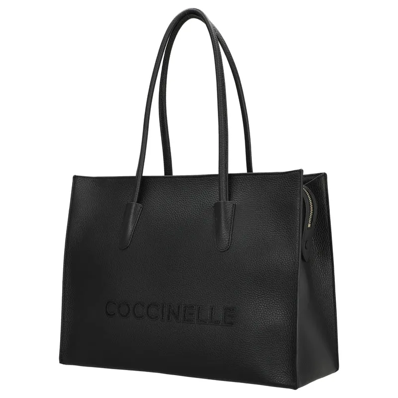 Coccinelle Myrtha26 - Shopper 41 cm (noir)