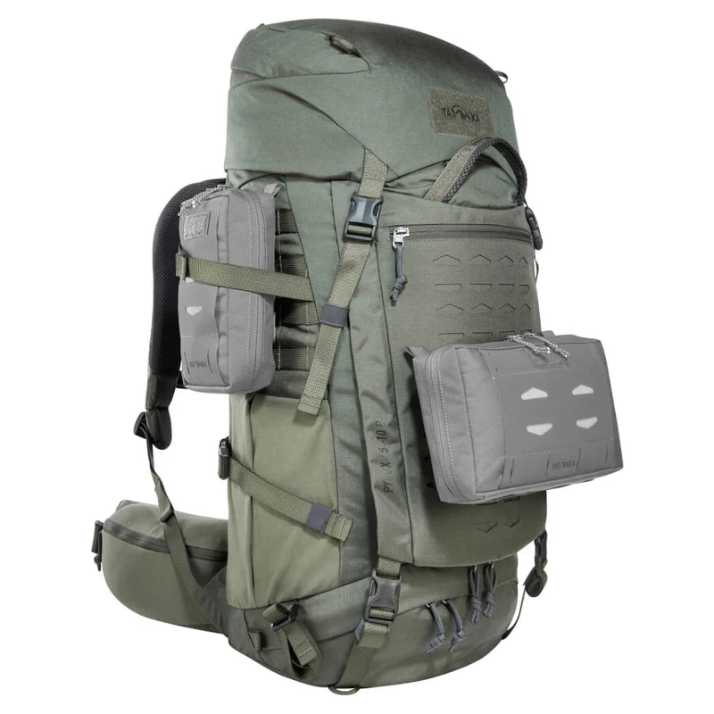 Tatonka Pyrox 45+10 BC - Trekkingrucksack 73 cm erw. (stone grey olive)