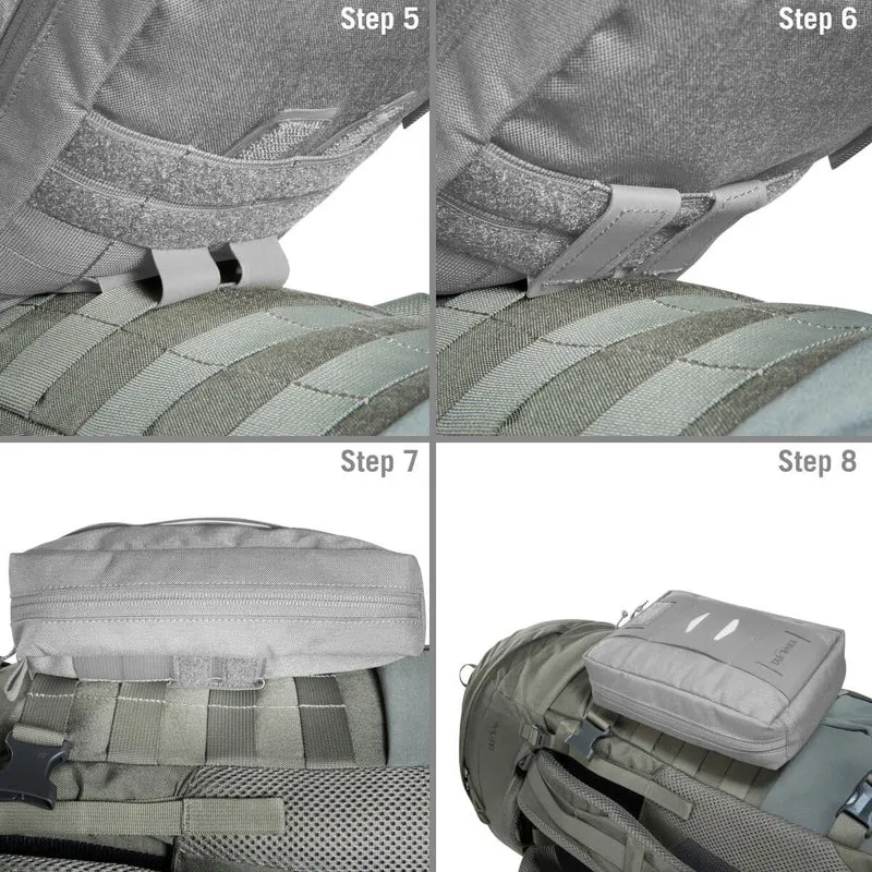 Tatonka Pyrox 45+10 BC - Trekkingrucksack 73 cm erw. (stone grey olive)