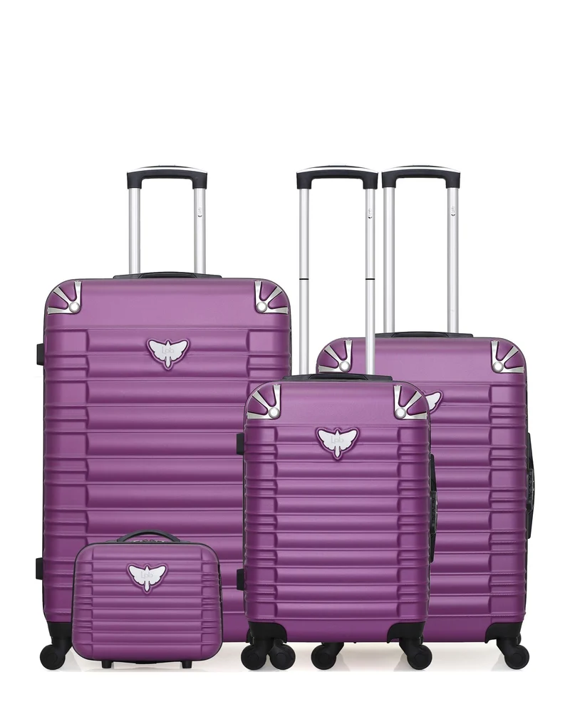 LPB LUGGAGE - 4er-Set: Hartschalenkoffer GIULIA-C