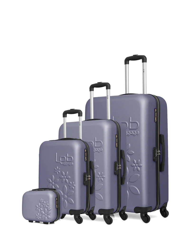 LPB LUGGAGE - 4er-Set: Hartschalenkoffer ELEONOR-C