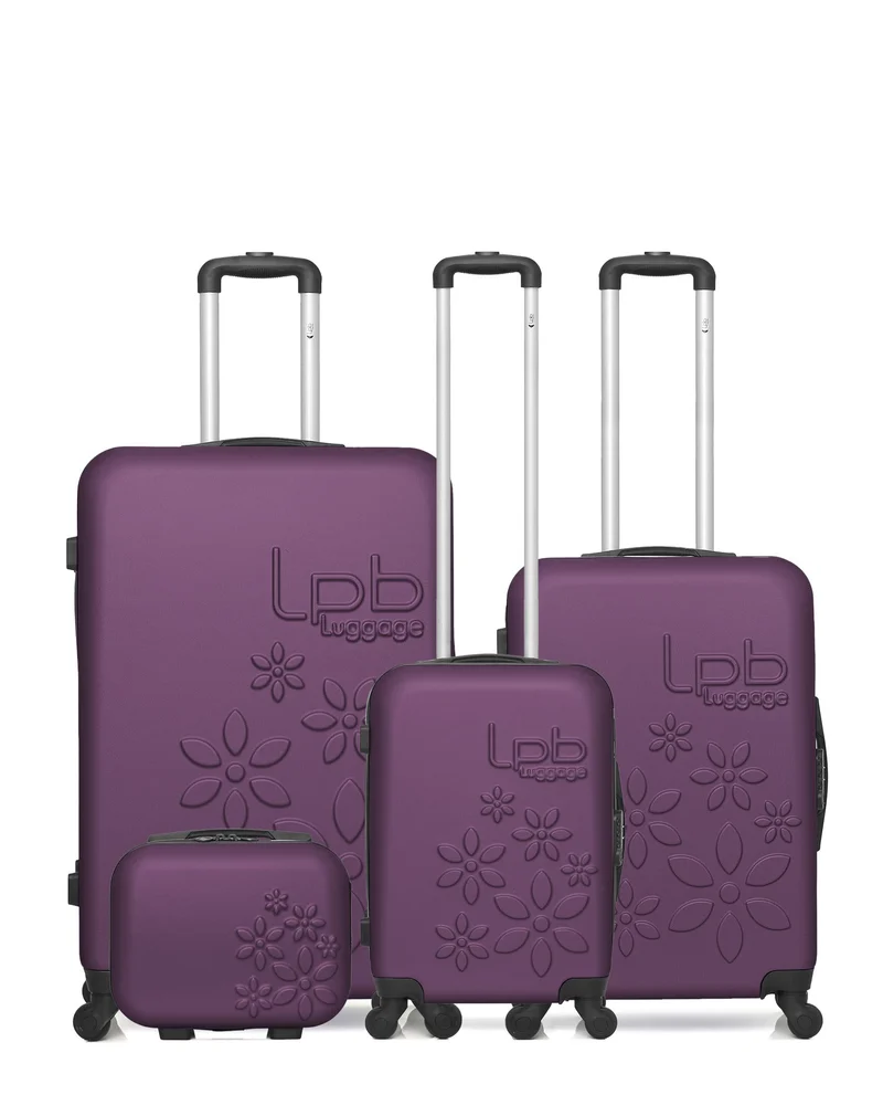 LPB LUGGAGE - 4er-Set: Hartschalenkoffer ELEONOR-C