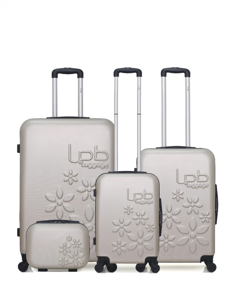 LPB LUGGAGE - 4er-Set: Hartschalenkoffer ELEONOR-C