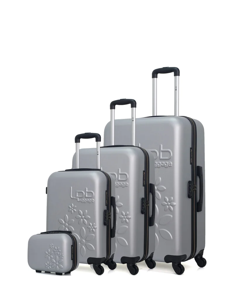 LPB LUGGAGE - 4er-Set: Hartschalenkoffer ELEONOR-C