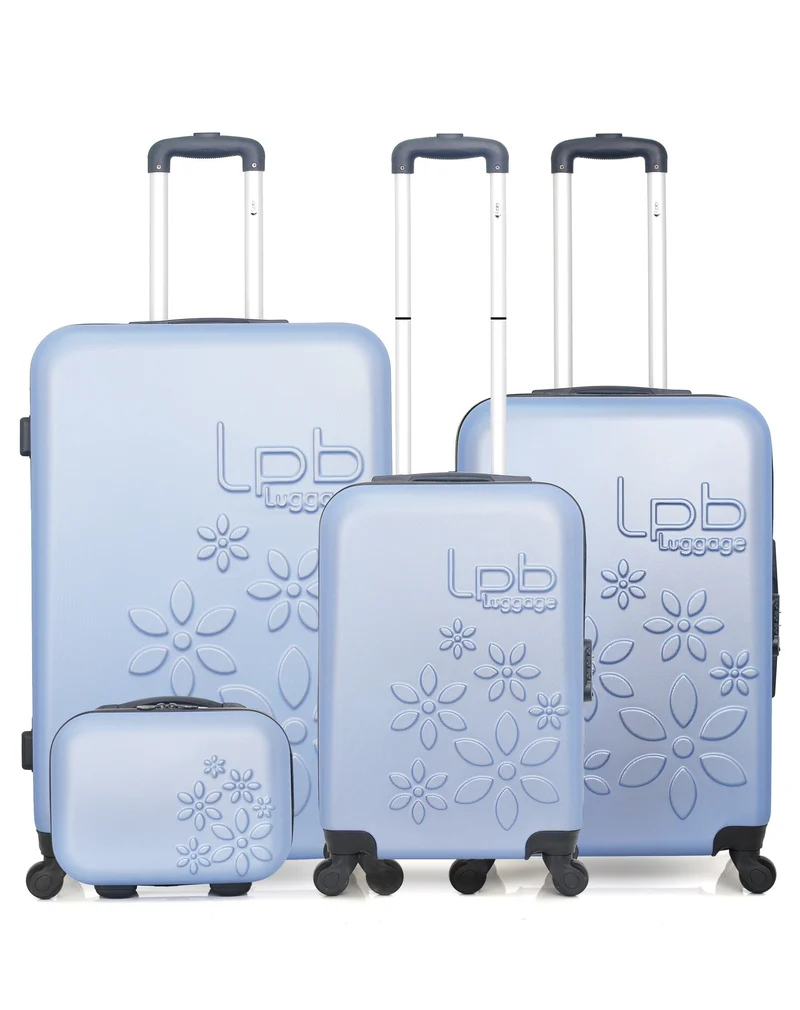 LPB LUGGAGE - 4er-Set: Hartschalenkoffer ELEONOR-C