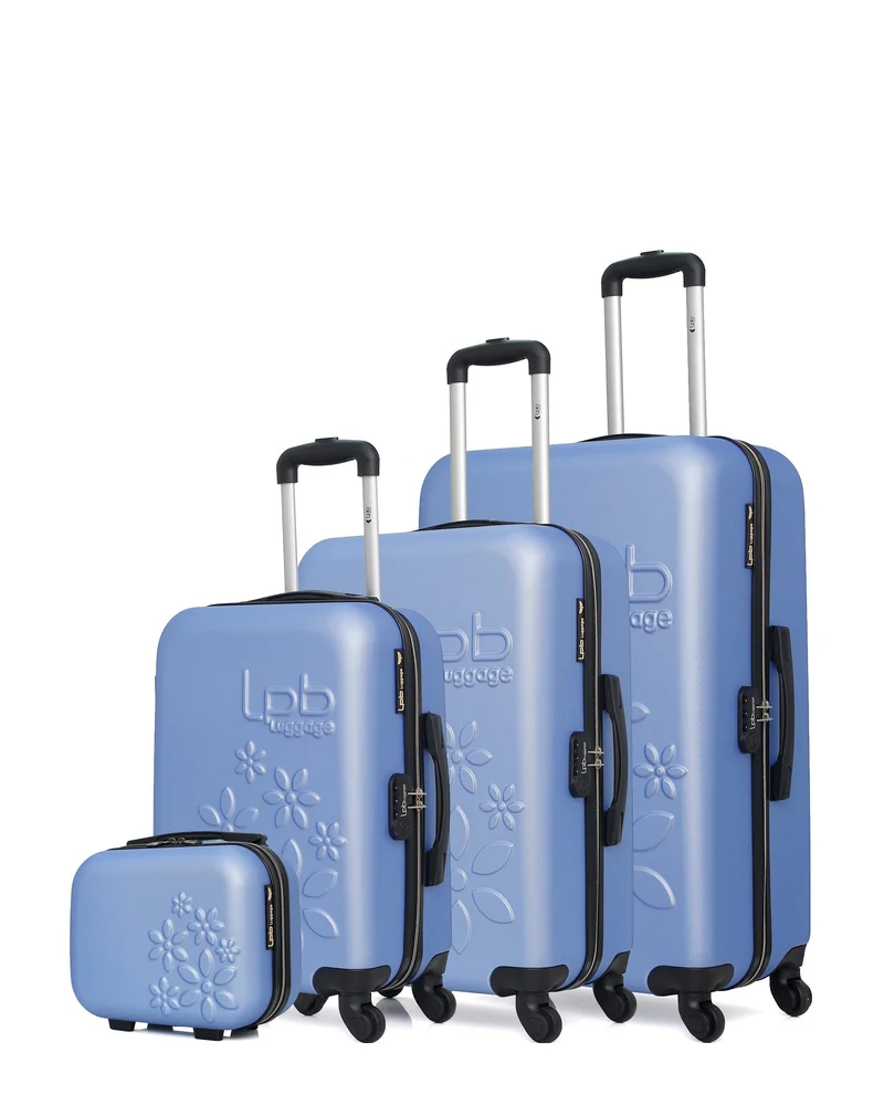 LPB LUGGAGE - 4er-Set: Hartschalenkoffer ELEONOR-C