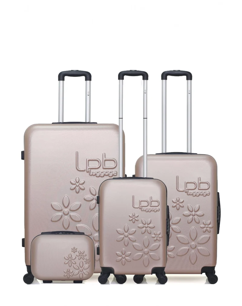 LPB LUGGAGE - 4er-Set: Hartschalenkoffer ELEONOR-C