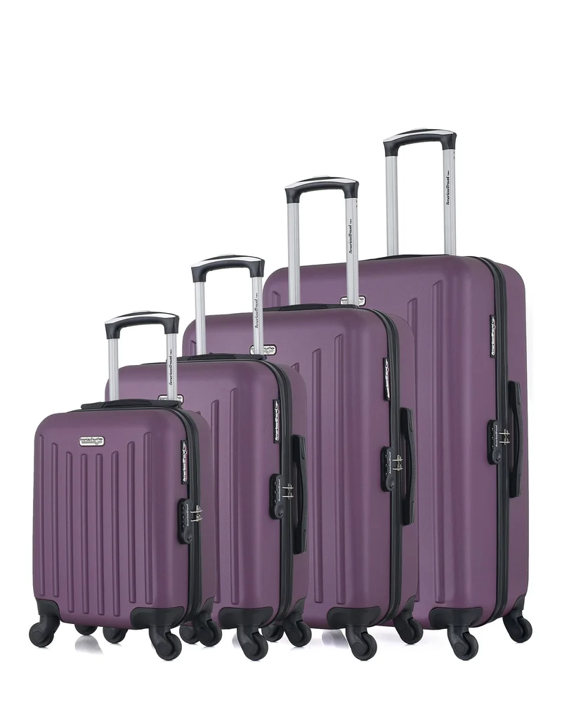 4er-Set Hartschalenkoffer BROOKLYN-M